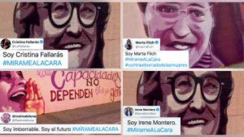 #Míramealacara: la respuesta en Twitter que no van a poder borrar tras el destrozo de murales feministas