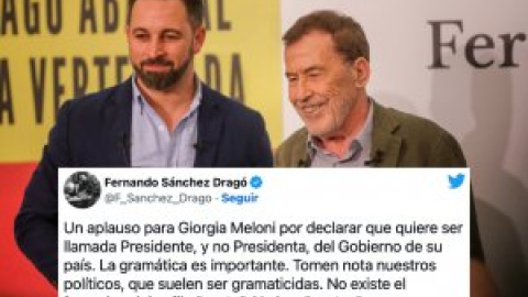 La respuesta de la RAE que desmonta el 'argumento' de Fernando Sánchez Dragó sobre Giorgia Meloni