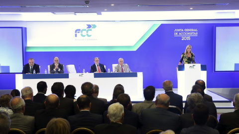 Junta de accionistas de FCC. EFE