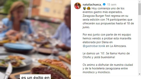 Imagen de primer plano de una de las polémicas hamburguesas.