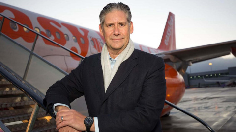 Johan Lundgren, consejero delegado de easyJet. Foto: easyJet.