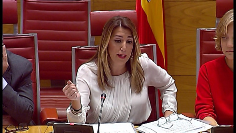 Susana DÃ­az acusa al PP de citarla como candidata y no como presidenta 