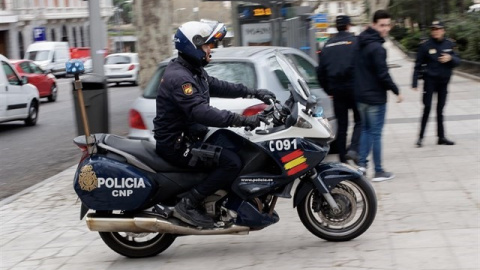 Fotografía de archivo de un agente de la Policía Nacional. - CNP