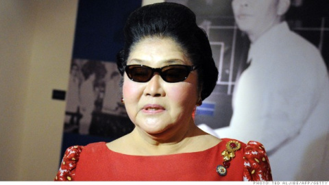 Imelda Marcos recibe una insólita condena de cárcel por corrupción.