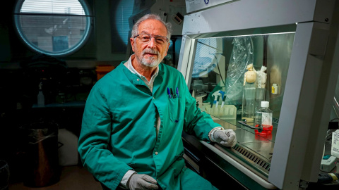 Luis Enjuanes, del laboratorio de Coronavirus del Centro Nacional de Biotecnología (CNB). EFE/ Emilio Naranjo/Archivo