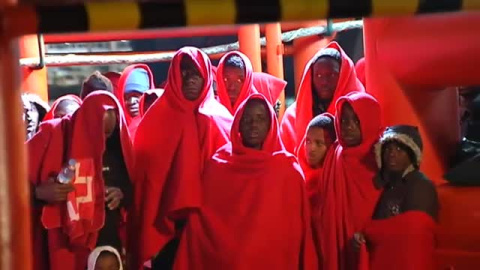 139 migrantes han sido rescatados por Salvamento MarÃ­timo y llevados al puerto de MÃ¡laga 