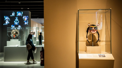 Exposición 'Veneradas y temidas. El poder femenino en el arte y las creencias' en CaixaForum Madrid.