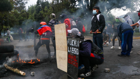 Protestas contra el Gobierno en Ecuador. Imagen de Archivo.