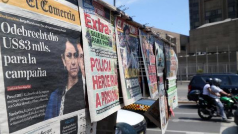 Portadas de un kiosco.