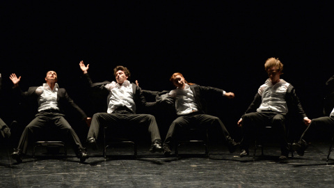 Coreografía Gaga en el Bordeaux National Opera.- AFP