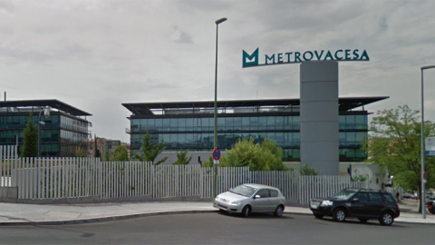 Sede de la inmobiliaria Metrovacesa, en la zona norte de Madrid.