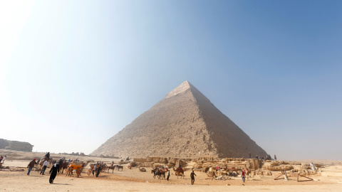 Vista de las pirámides de Giza, en las afueras de El Cairo. REUTERS/Amr Abdallah Dalsh