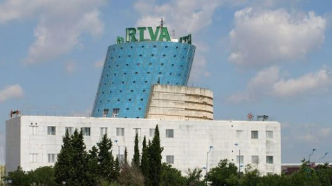 Edificio de la Radio Televisión de Andalucía, en Sevilla. EFE