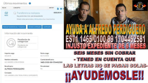 Crowdfunding de Jandro en favor de Perdiguero.