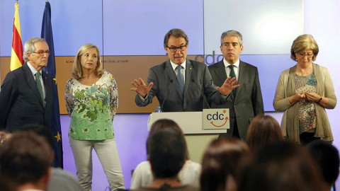 El presidente de CDC, Artur Mas.- EFE