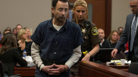 Larry Nassar. EFE/RENA LAVERTY