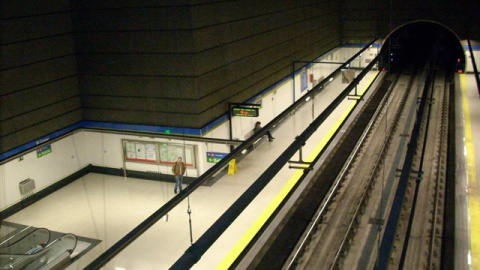 Estación de El Casar de la Línea 12 de Metro de Madrid. EUROPA PRESS