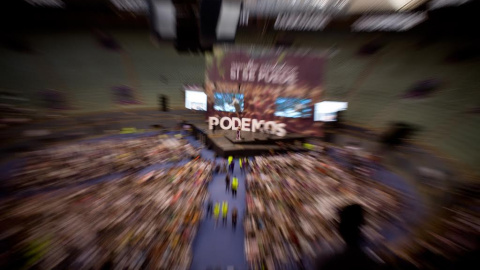 Asamblea Ciudadana de Vistalegre, en octubre de 2014. JAIRO VARGAS