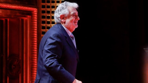 Imagen del tenor Plácido Domingo. EP