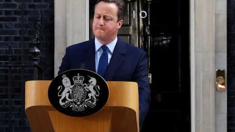 El primer ministro británico, David Cameron, comparece tras el respaldo del Reino Unido al Brexit. REUTERS/Stefan Wermuth