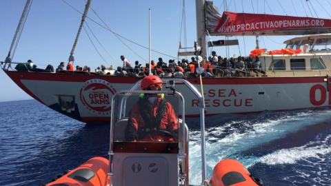 El Astral, el barco de Proactiva Open Arms. Imagen de la organización.