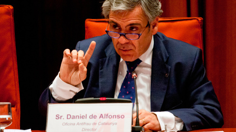 Daniel de Alfonso, durante su comparecencia ante los diputados del Parlament de Catalunya. GUILLEM SANS