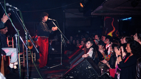 El cantaor Enrique Morente, en la sala Revólver.