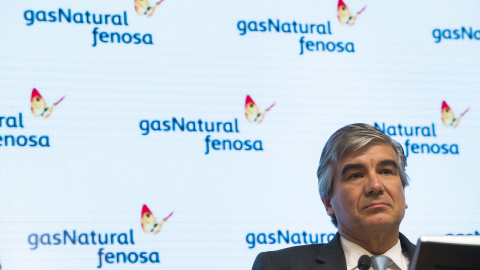 El nuevo presidente ejecutivo de Gas Natural Fenosa, Francisco Reynés, en la presentación de resultados 2017.