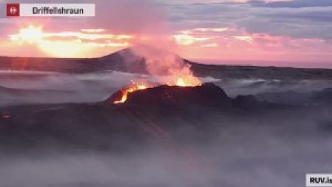 Continúa en erupción el volcán Fagradalsfjall de Islandia