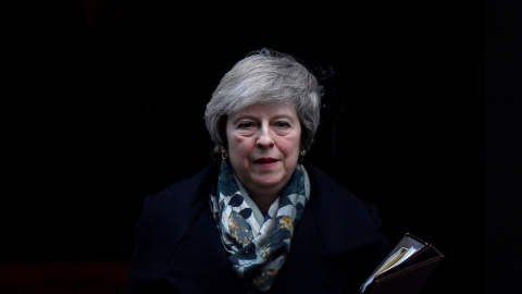 La primera ministra de Reino Unido, Theresa May. - REUTERS