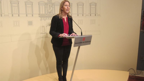 La consellera de Presidencia de la Generalitat, Neus Munté.