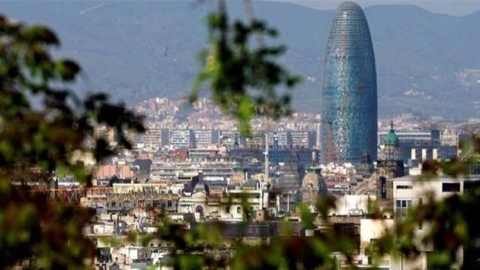 La Torre Agbar de Barcelona. EFE