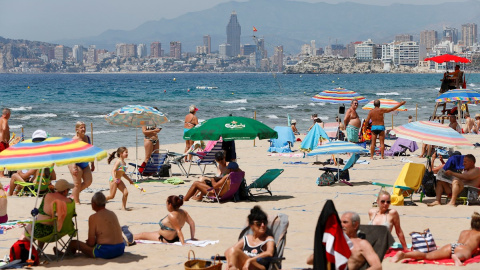 Bañistas Benidorm