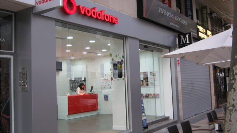 Una tienda de Vodafone. EFE/Archivo