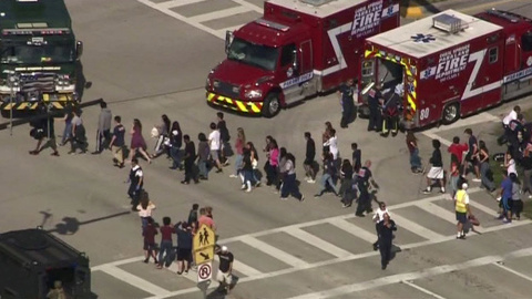 Un tiroteo en un colegio del sur de Florida deja numerosas víctimas. REUTERS