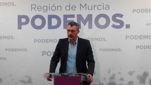 El coordinador regional de Más Región, Óscar Urralburu.