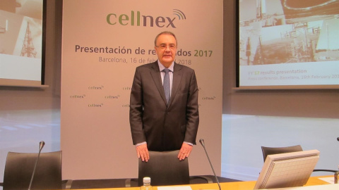 El consejero delegado y recién nombrado presidente de Cellnex, Tobías Martínez. E.P.