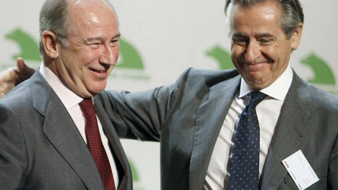 Rodrigo Rato y Miguel Blesa