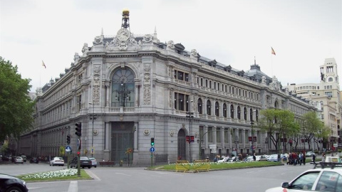 Edificio del Banco de España en Madrid. E.P.