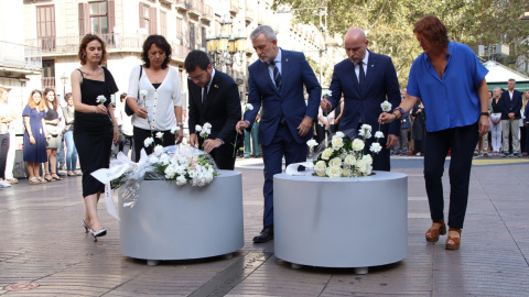 Familiares y víctimas en el minuto de silencio por seis años del 17A