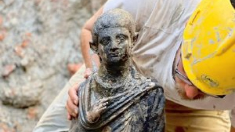 Halladas en Italia 24 estatuas de bronce de la época romana, en "un descubrimiento que reescribirá la Historia"