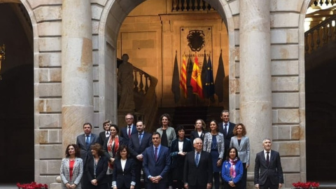 El consell de ministres de la Llotja de Mar.