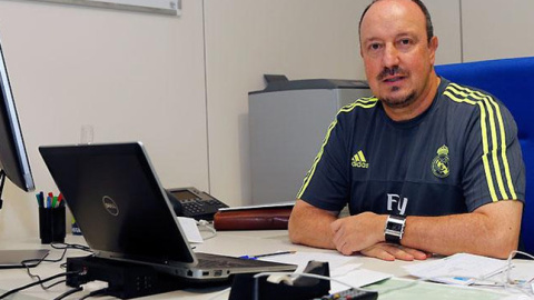 El entrenador del Real Madrid, Rafa Benítez. /EFE