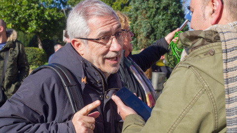 El portavoz de la corriente Izquierda Abierta, Gaspar Llamazares -  EFE/ Eliseo Trigo