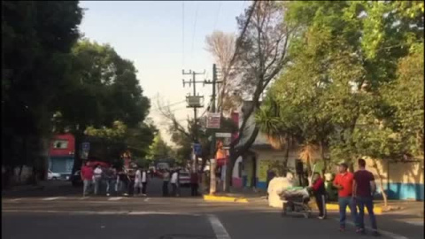 Un fuerte terremoto sacude MÃ©xico