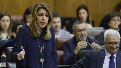 La presidenta de la Junta de Andalucía, Susana Díaz.- EFE