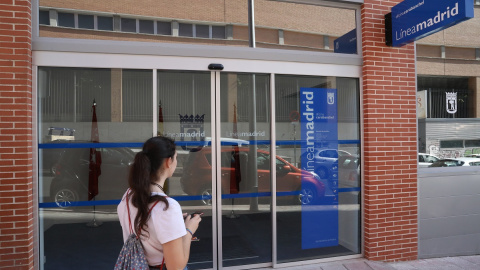 Oficina del servicio de Línea Madrid. Foto Ayuntamiento de Madrid.