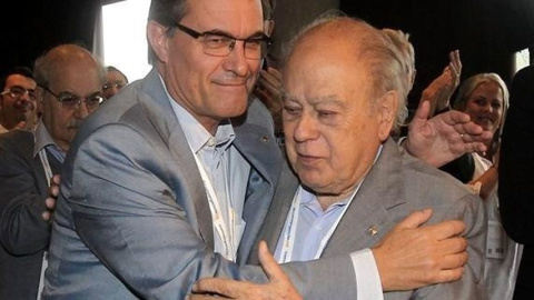 Artur Mas y Jordi Pujol. EFE/Archivo