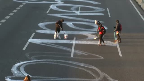 Los independentistas cortan carreteras en toda CataluÃ±a