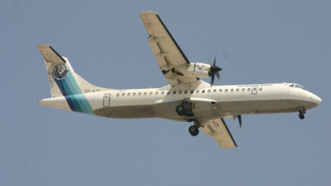 Un ATR-72 de la aerolínea Aseman Airlines. REUTERS